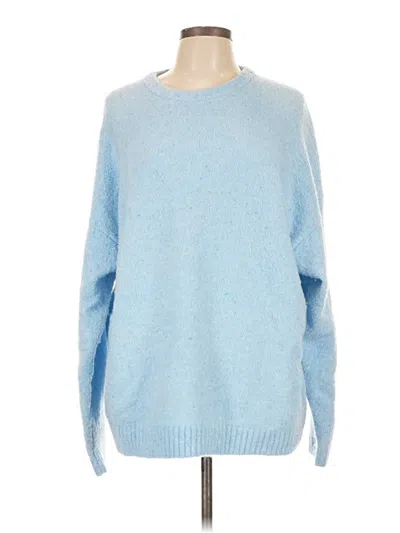 Pre-owned Lands' End Pullover Sweater In Blue