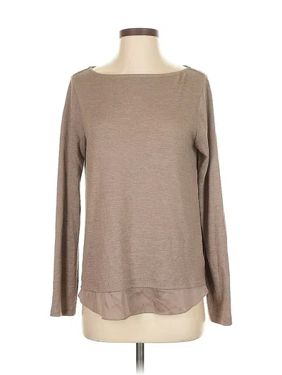 Pre-owned Lands' End Pullover Sweater In Brown