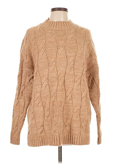 Pre-owned Lands' End Pullover Sweater In Brown