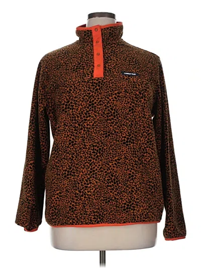 Pre-owned Lands' End Pullover Sweater In Brown