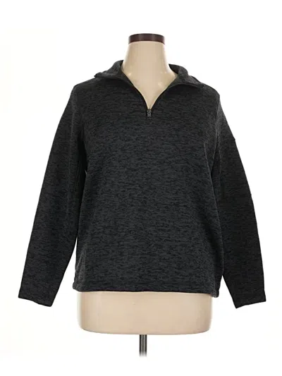 Pre-owned Lands' End Pullover Sweater In Gray