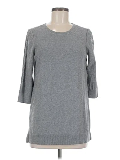 Pre-owned Lands' End Pullover Sweater In Gray
