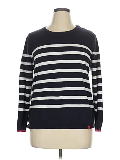 Pre-owned Lands' End Pullover Sweater In Gray