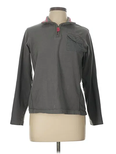 Pre-owned Lands' End Pullover Sweater In Gray