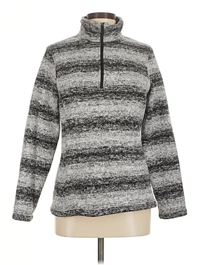Pre-owned Lands' End Pullover Sweater In Gray