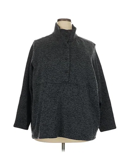Pre-owned Lands' End Pullover Sweater In Gray