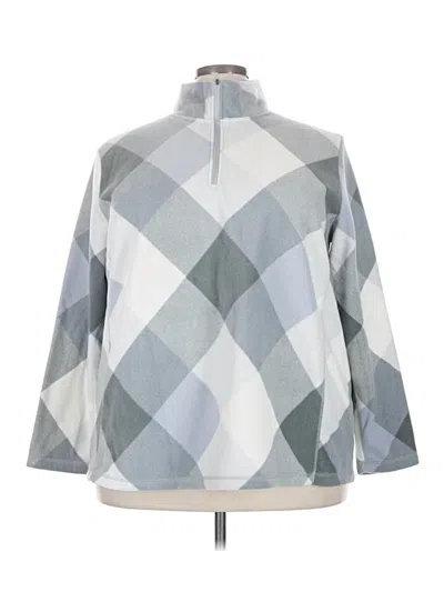 Pre-owned Lands' End Pullover Sweater In Gray