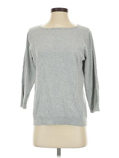 Pre-owned Lands' End Pullover Sweater In Gray