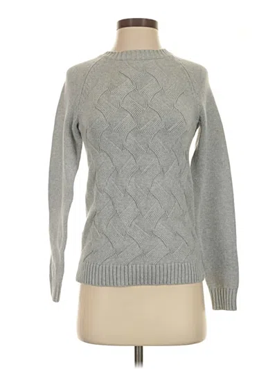 Pre-owned Lands' End Pullover Sweater In Gray