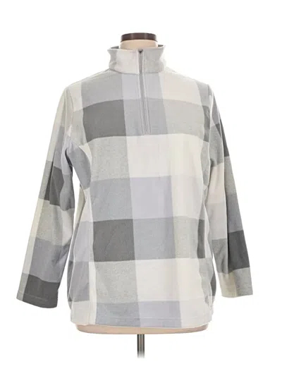 Pre-owned Lands' End Pullover Sweater In Gray