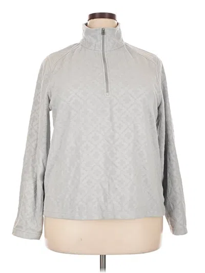 Pre-owned Lands' End Pullover Sweater In Gray