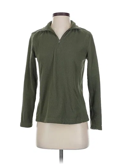 Pre-owned Lands' End Pullover Sweater In Green