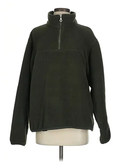 Pre-owned Lands' End Pullover Sweater In Green
