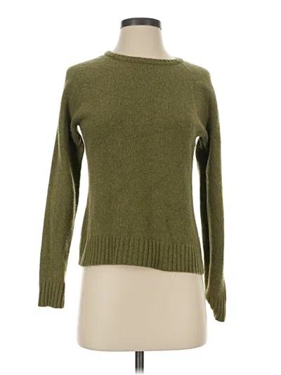 Pre-owned Lands' End Pullover Sweater In Green