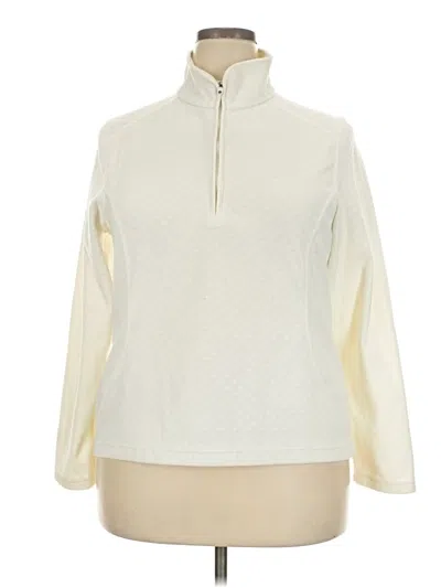 Pre-owned Lands' End Pullover Sweater In Ivory