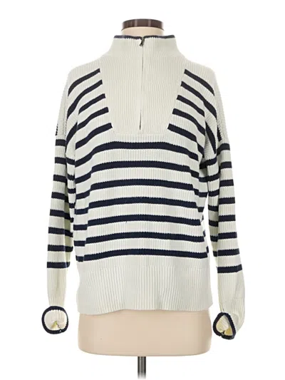 Pre-owned Lands' End Pullover Sweater In Ivory