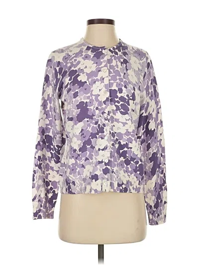 Pre-owned Lands' End Pullover Sweater In Purple