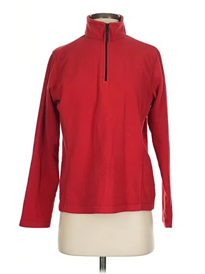 Pre-owned Lands' End Pullover Sweater In Red