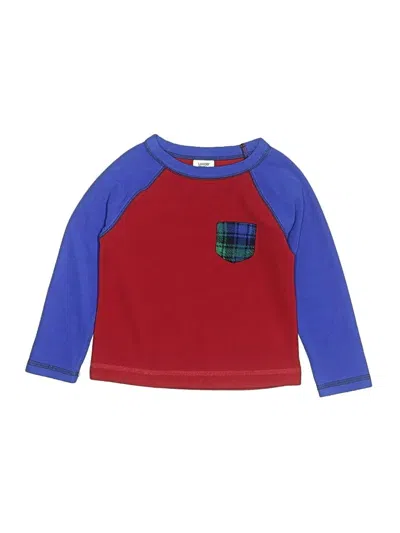 Pre-owned Lands' End Kids'  Pullover Sweater In Red