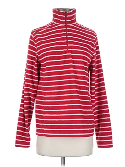 Pre-owned Lands' End Pullover Sweater In Red