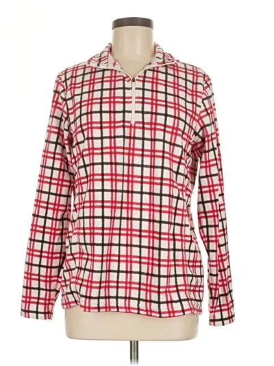 Pre-owned Lands' End Pullover Sweater In Red