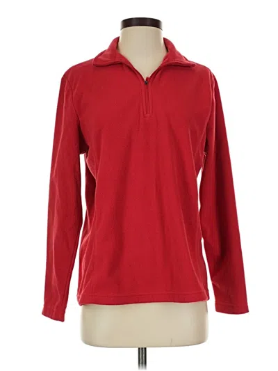 Pre-owned Lands' End Pullover Sweater In Red