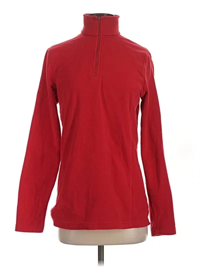 Pre-owned Lands' End Pullover Sweater In Red