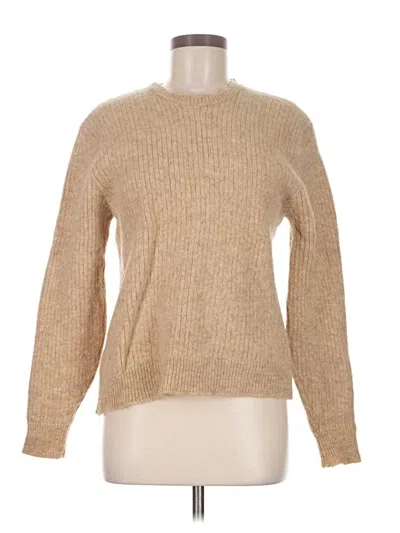 Pre-owned Lands' End Pullover Sweater In Tan