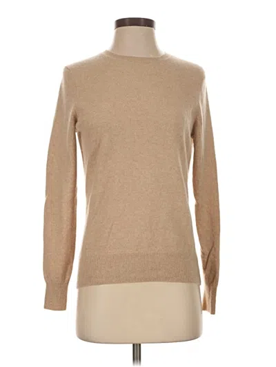 Pre-owned Lands' End Pullover Sweater In Tan