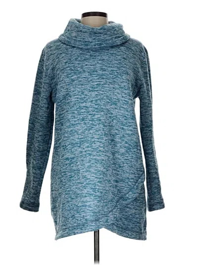 Pre-owned Lands' End Pullover Sweater In Teal