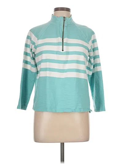 Pre-owned Lands' End Pullover Sweater In Teal