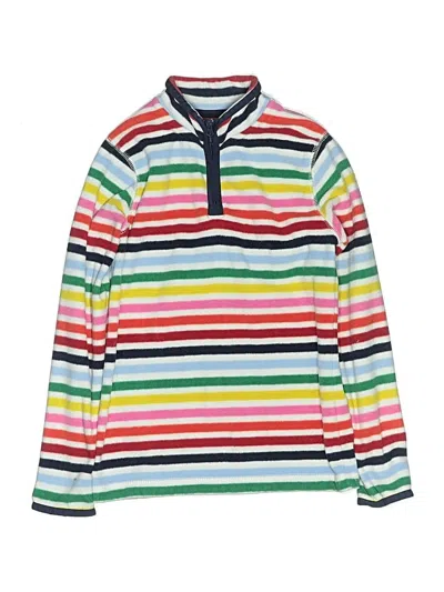 Pre-owned Lands' End Kids'  Pullover Sweater In White