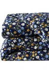 Lands' End Pureloft Printed Comforter In Multi