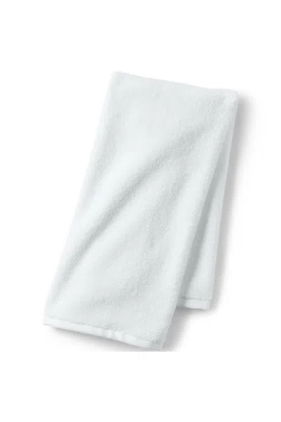 Lands' End Quick-dry Cotton Hand Towel In White