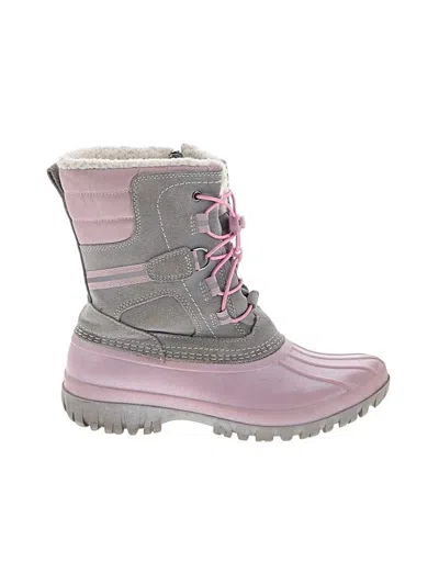 Pre-owned Lands' End Rain Boots In Gray