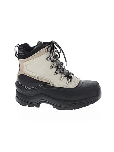 Pre-owned Lands' End Rain Boots In Gray