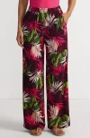 Lands' End Rayon High Rise Wide Leg Pants