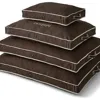 Lands' End Rectangular Canvas Dog Bed Cover In Brown