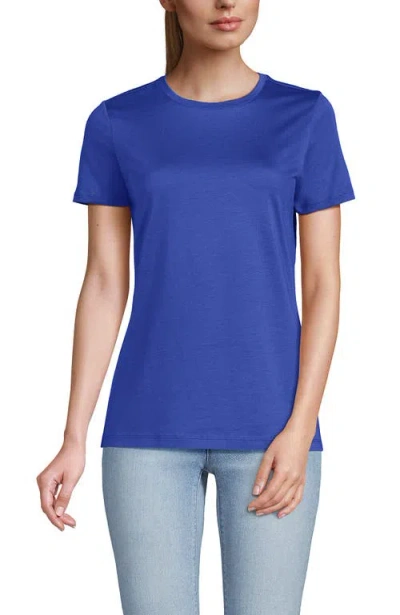 Lands' End Relaxed Supima Cotton Crew Neck T-shirt