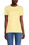 Lands' End Relaxed Supima Cotton Crew Neck T-shirt