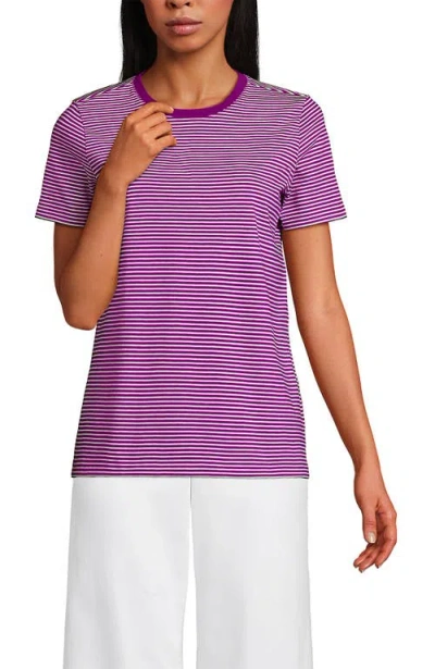 Lands' End Relaxed Supima Cotton Crew Neck T-shirt
