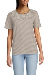 Lands' End Relaxed Supima Cotton Crew Neck T-shirt