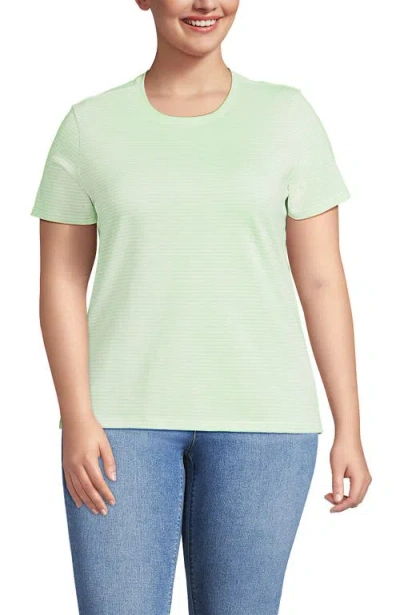 Lands' End Relaxed Supima Cotton Crew Neck T-shirt
