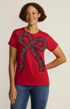 Lands' End Relaxed Supima Cotton T-shirt In Red