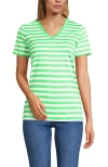 Lands' End Relaxed Supima Cotton V-neck T-shirt