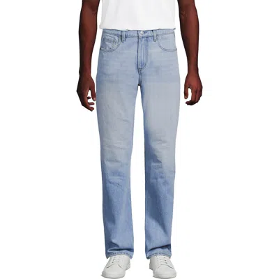 Lands' End Rigid Comfort Waist Classic Fit Jean In Blue