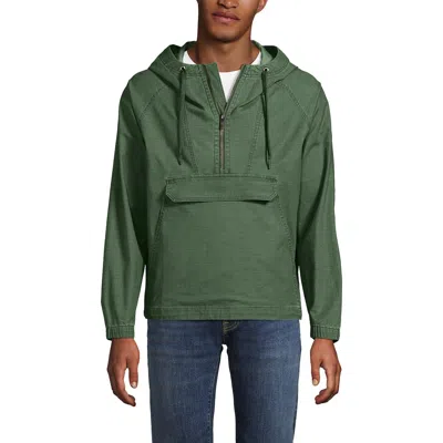 Lands' End Ripstop Anorak In Estate Green