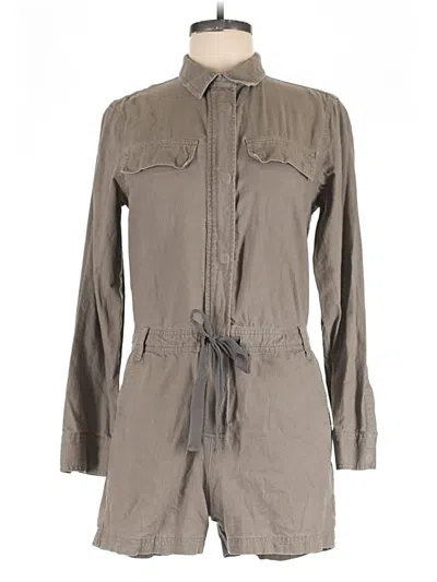 Pre-owned Lands' End Romper In Gray