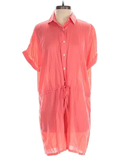 Pre-owned Lands' End Romper In Pink