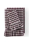 Lands' End Ruffle Bed Sheet Set In Brown